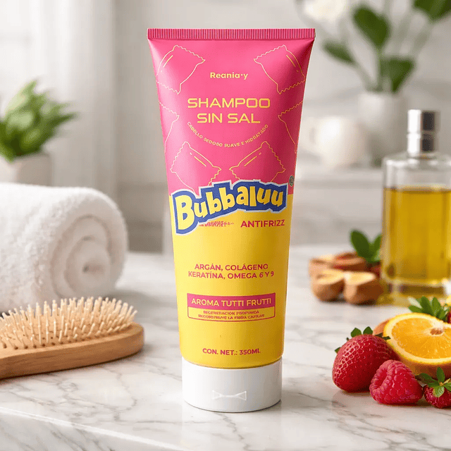 Shampoo Bubbaluu Tutti Frutti - Antifrizz