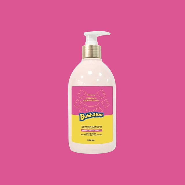 Crema Corporal Hidratante Bubbaluu 500ml