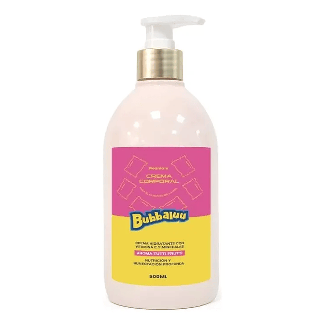 Crema Corporal Hidratante Bubbaluu 500ml
