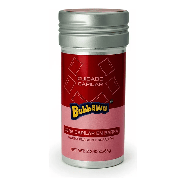 Cera Capilar Barra Fijación Flexible Antifrizz 65g Frutilla