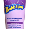Exfoliante En Crema Hidratante Facial Y Corporal Bubbaluu Fragancia Uva
