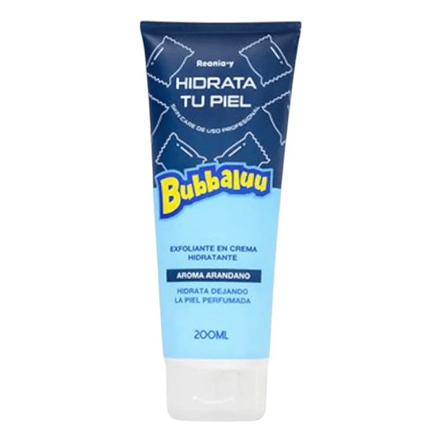 Exfoliante En Crema Bubbaluu 200ml Fragancia Arándano