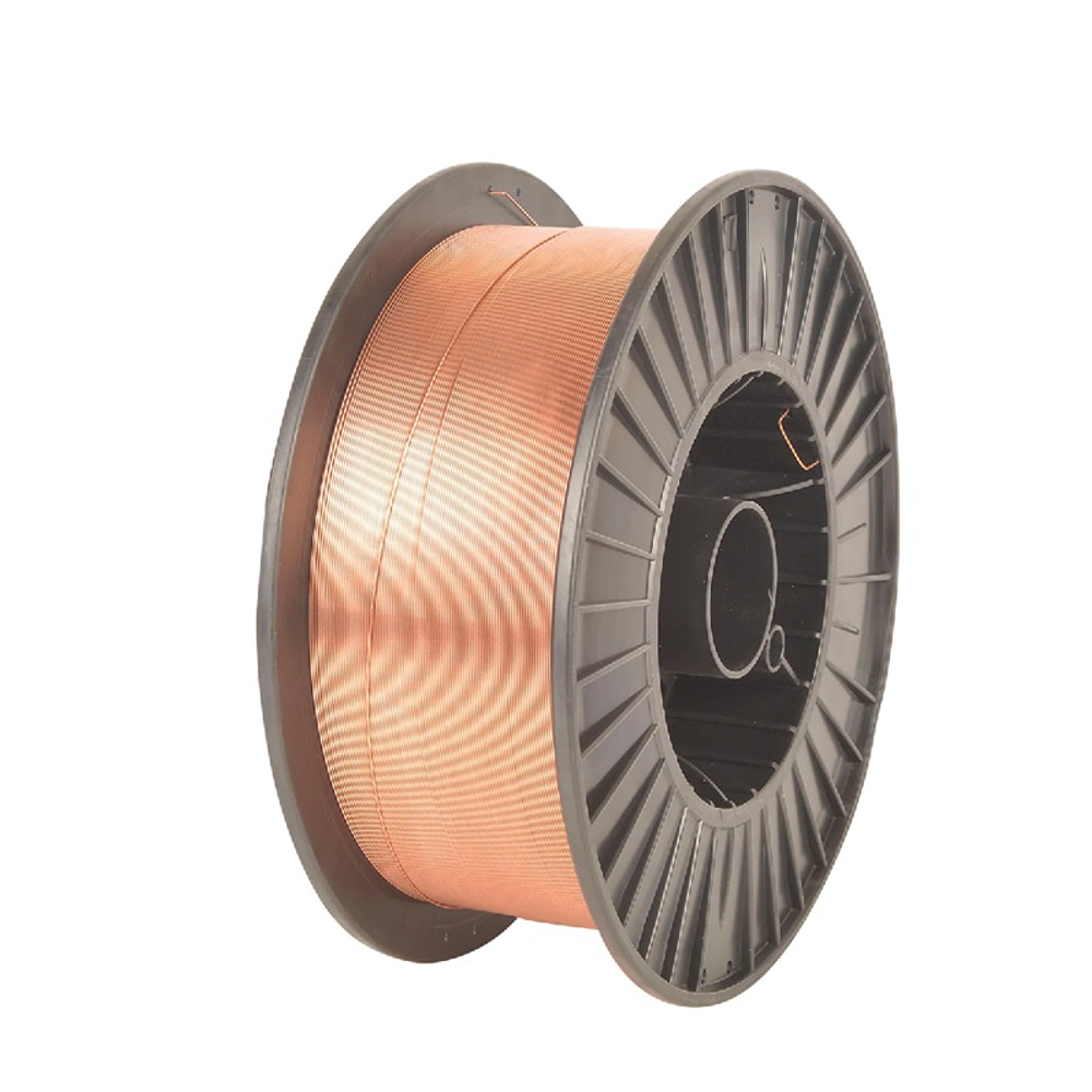 Alambre mig solido para Acero Carbono (E-70S-6), Rollo 15 Kgs