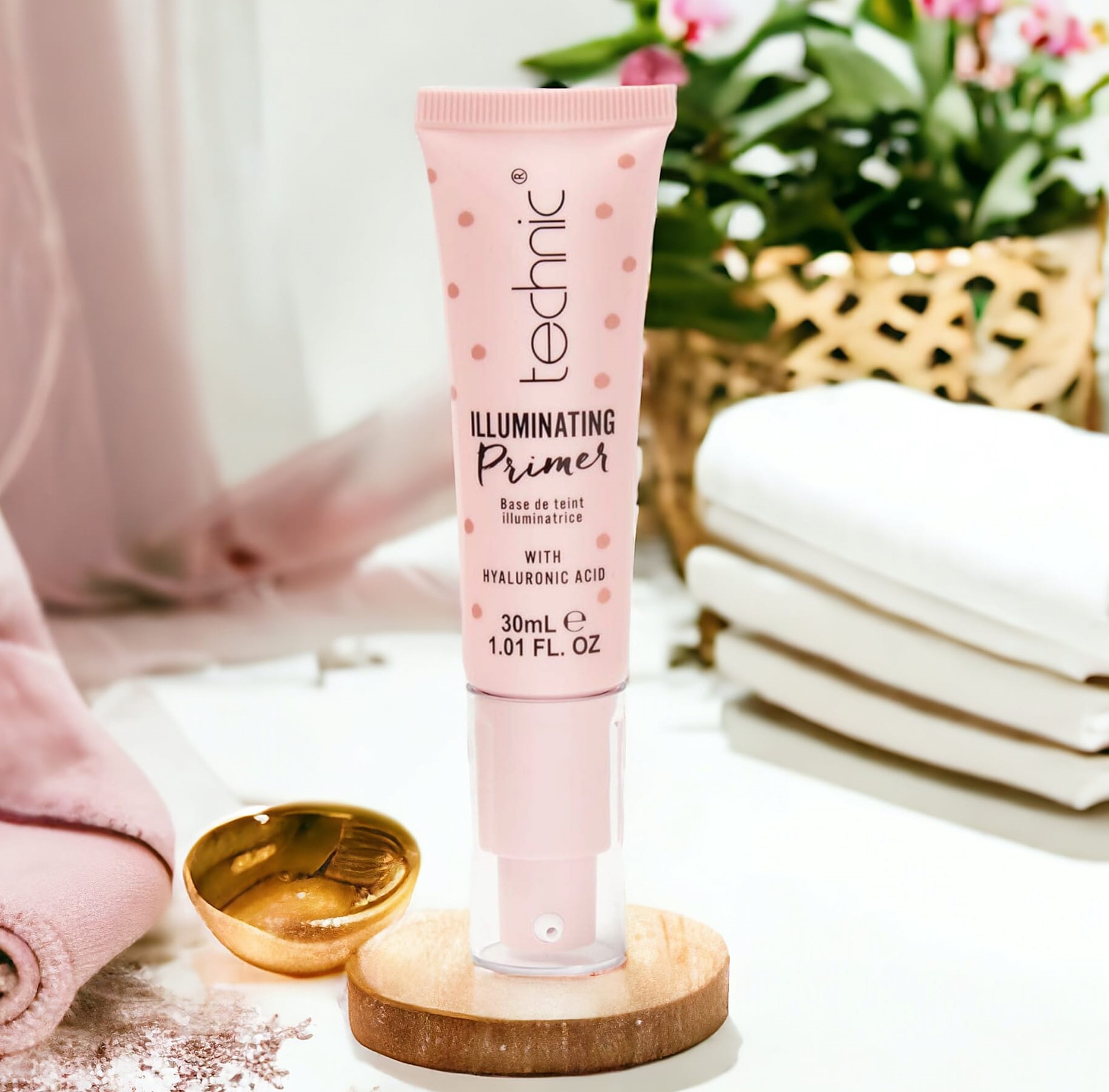 Technic - Primer abrilhantador com ácido hialurônico 1