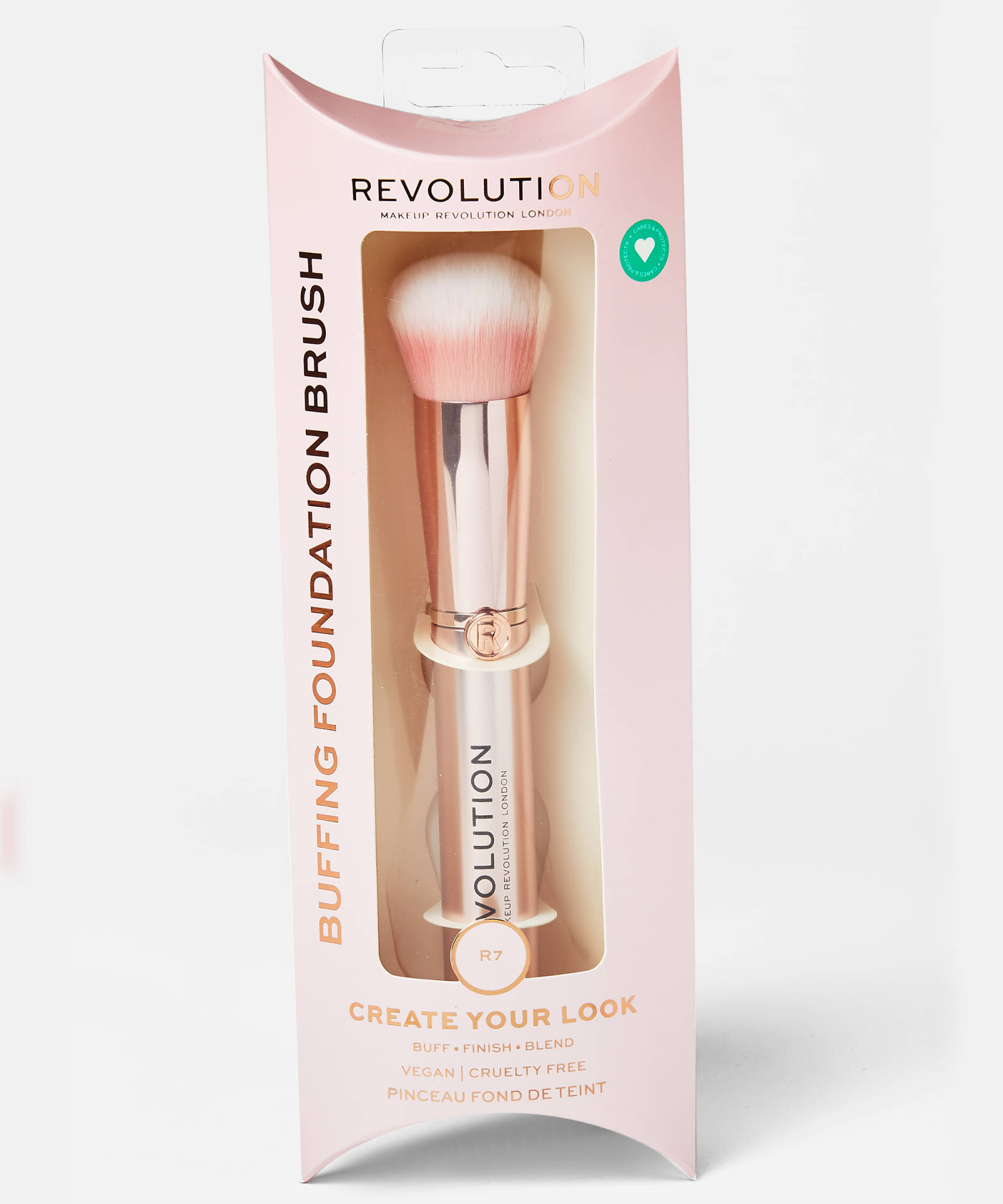 Revolution - Pincel Buffing Foundation Create - R7 4