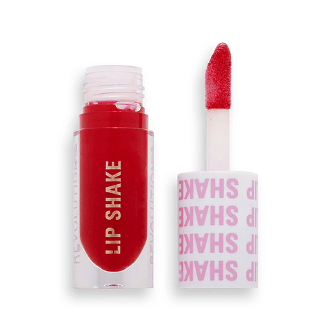 Revolution - Lip Shake Lip Glosses - Strawberry Red