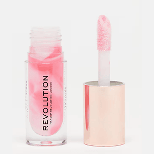 Revolution - Brilho labial Ceramide Lip Swirl - Soft Pink