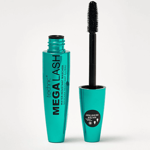 Technic Cosmetics - Máscara de Pestanas Mega Lash Waterproof