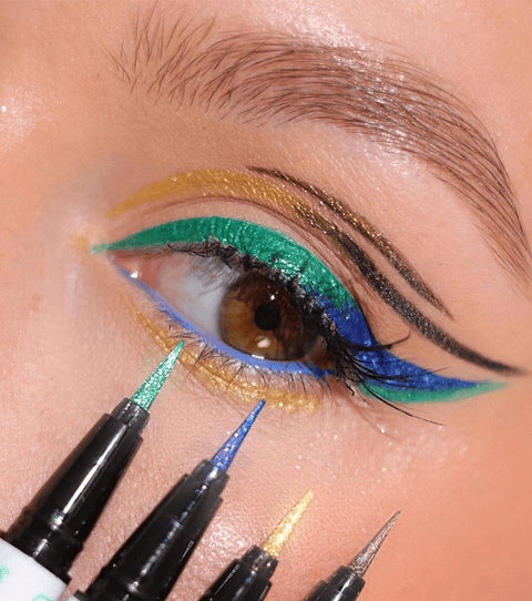 Technic Cosmetics - Eyeliner Metálico Euphoria - Gun Metal