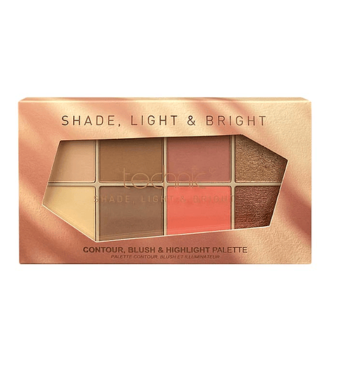 Technic Cosmetics - Paleta de rosto Shade, Light & Bright