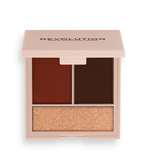 Revolution - Paleta de pó Contour Contour Powder Compact - Medium