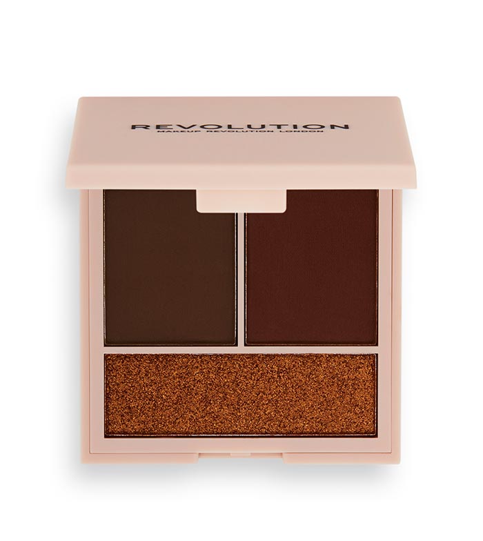 Revolution - Paleta de pó Contour Contour Powder Compact - Deep 1