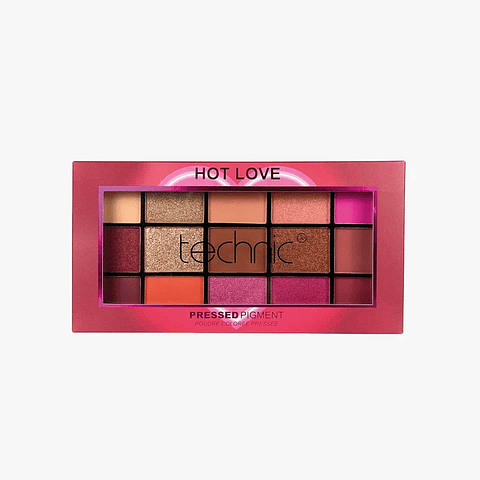 Technic - Paleta de Pigmentos Prensados Hot Love