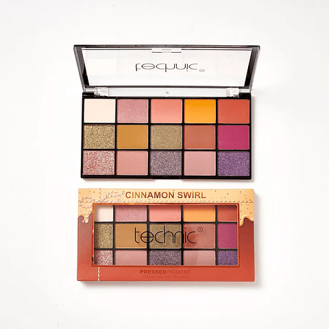 Technic - Paleta de Pigmentos Prensados Cinnamon Swirl