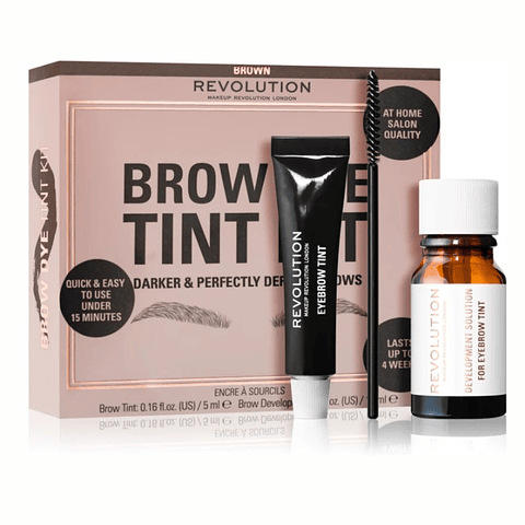  Revolution - Brow Dye Tint Kit coloração temporária para sobrancelhas