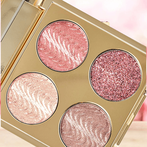 Revolution PRO - Paleta de sombras Crystal Eye Quad - Pink Topaz