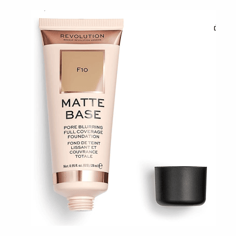 Revolution - Base de maquilhagem Matte Base F10