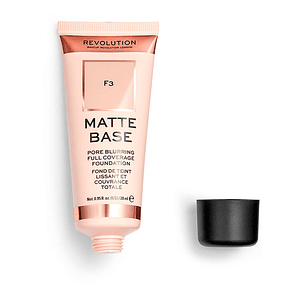 Revolution - Base de maquilhagem Matte Base F3