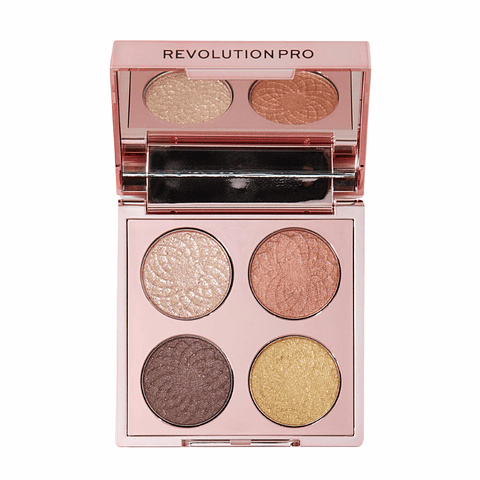 Revolution Pro - Paleta de sombras Eye Quad Eternal Rose - Desert Rose
