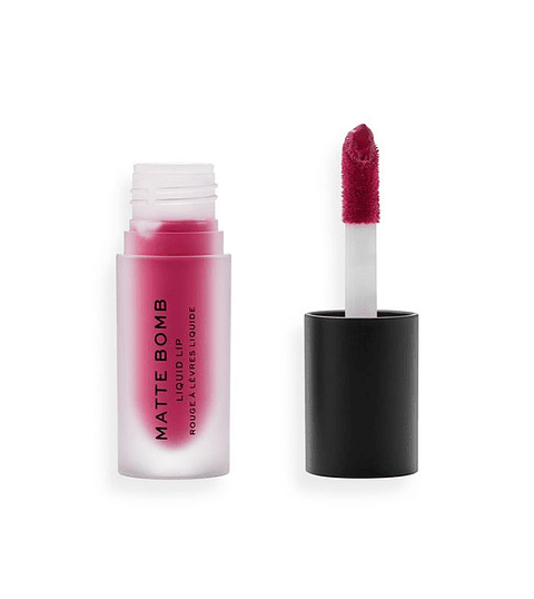 Revolution - Batom líquido Matte Bomb - Burgundy Star
