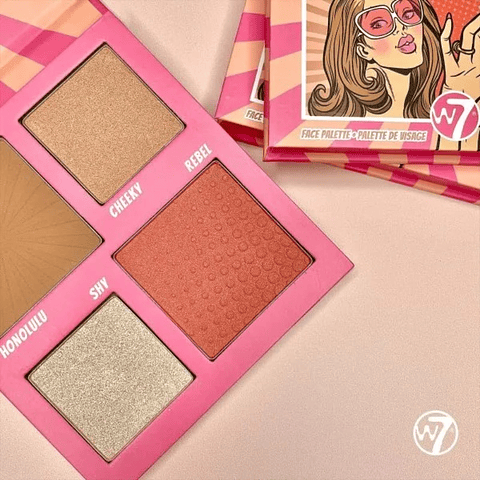 W7 - Paleta de rosto Sculpt Power