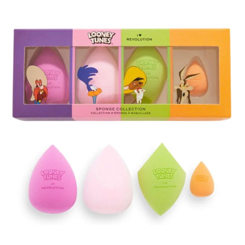 I Heart Revolution *Looney Tunes* Conjunto de 4 esponjas 1