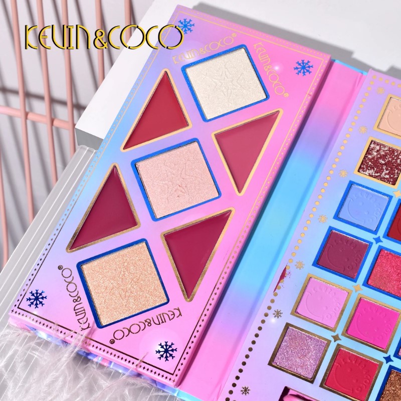 Kevin & Coco - Paleta de sombras Ice Queen - 50 cores 6
