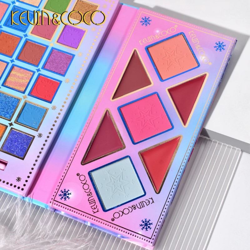 Kevin & Coco - Paleta de sombras Ice Queen - 50 cores 7