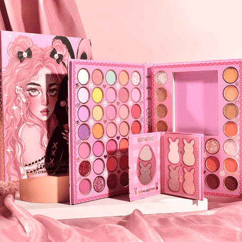 Kevin & Coco - Conjunto em Paleta de sombras Bunny Girl