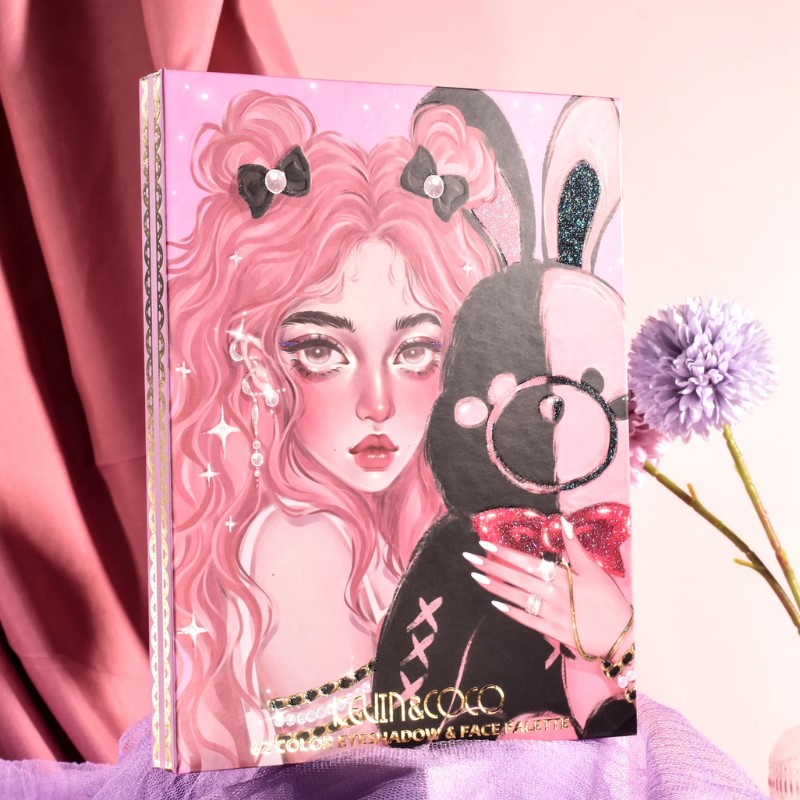 Kevin & Coco - Conjunto em Paleta de sombras Bunny Girl 4