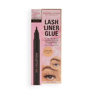 Revolution - Cola para pestanas Lash Liner Glue - Ultra Black