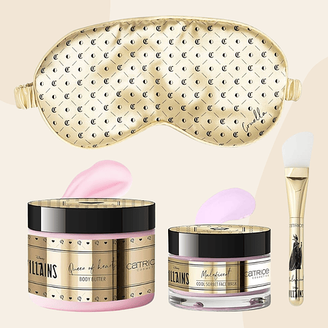 Catrice - *Disney Villains* Conjunto de cuidados faciais