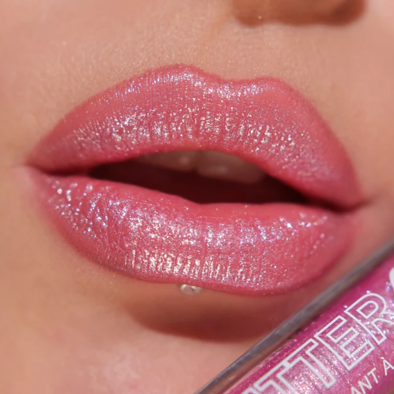 Technic - Brilho Labial Glitter Gloss - Bright Pink 1