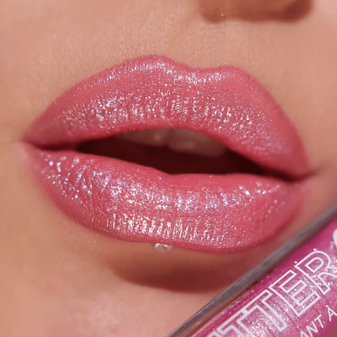 Technic - Brilho Labial Glitter Gloss - Bright Pink