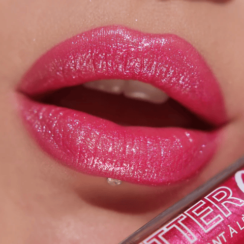 Technic - Brilho Labial Glitter Gloss - Fuchsia