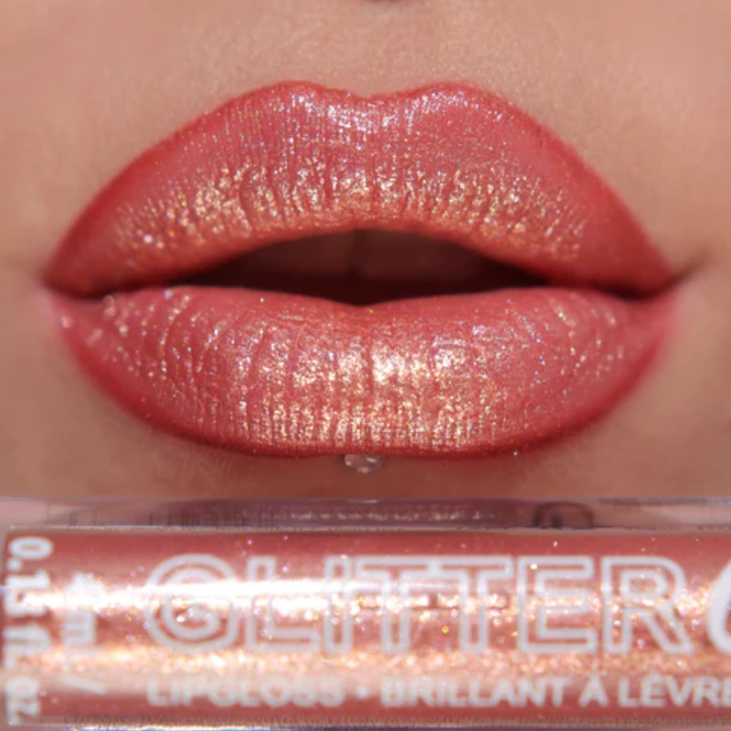 Technic - Brilho Labial Glitter Gloss - Rose Gold