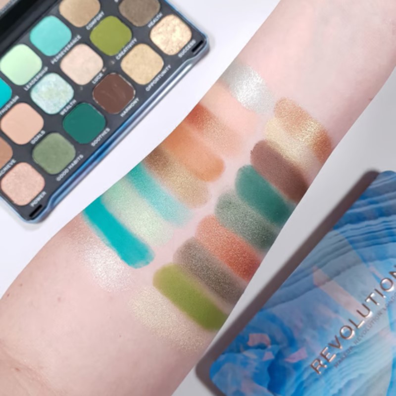 Revolution - *Crystal Aura* Paleta de sombras de olhos Forever Flawless - Aventurine 3