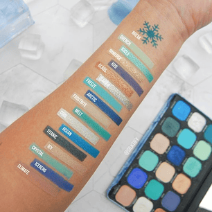 Revolution - Paleta de sombras de olhos Forever Flawless - Ice