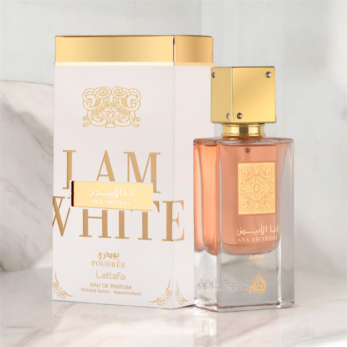 Lattafa - Perfume Ana Abiyedh Poudrée (feminino) 1