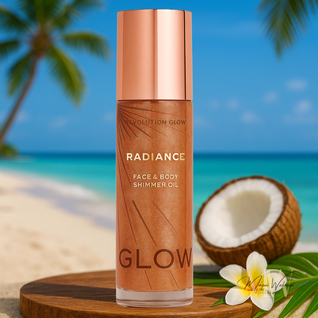 Revolution - Óleo corporal Radiance Shimmer Oil - Bronze 1
