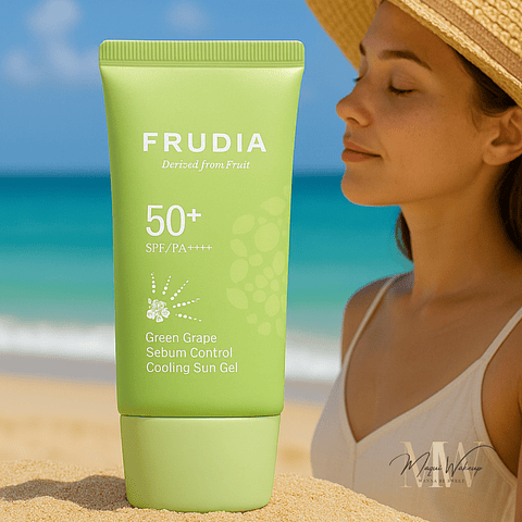 FRUDIA - Protetor Solar facial SPF 50+ Sebum Control - (peles oleosas)