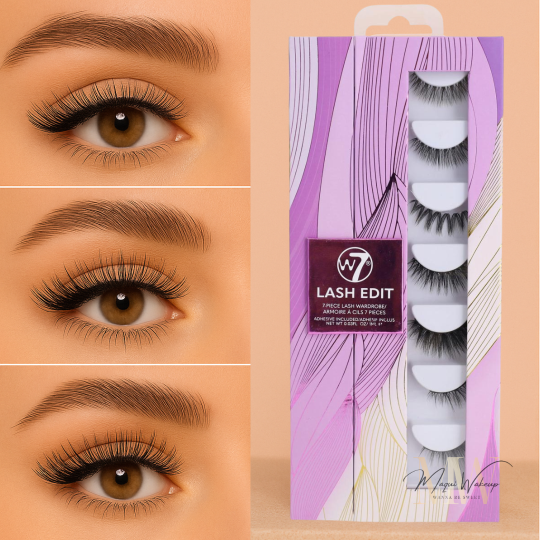 W7 – Conjunto de Pestanas Postiças Lash Edit 1