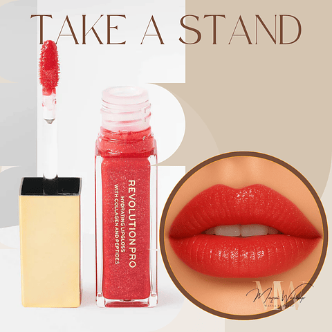 Revolution Pro - Lip Gloss All That Glistens Hydrating - Take a Stand