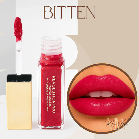Revolution Pro - Lip Gloss All That Glistens Hydrating - Bitten