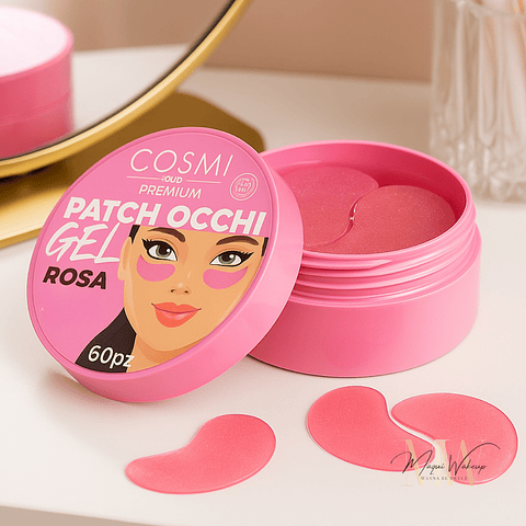 Cosmi Milano - Patches de Olhos em Gel com Extrato de Rosa