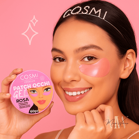 Cosmi Milano - Patches de Olhos em Gel com Extrato de Rosa