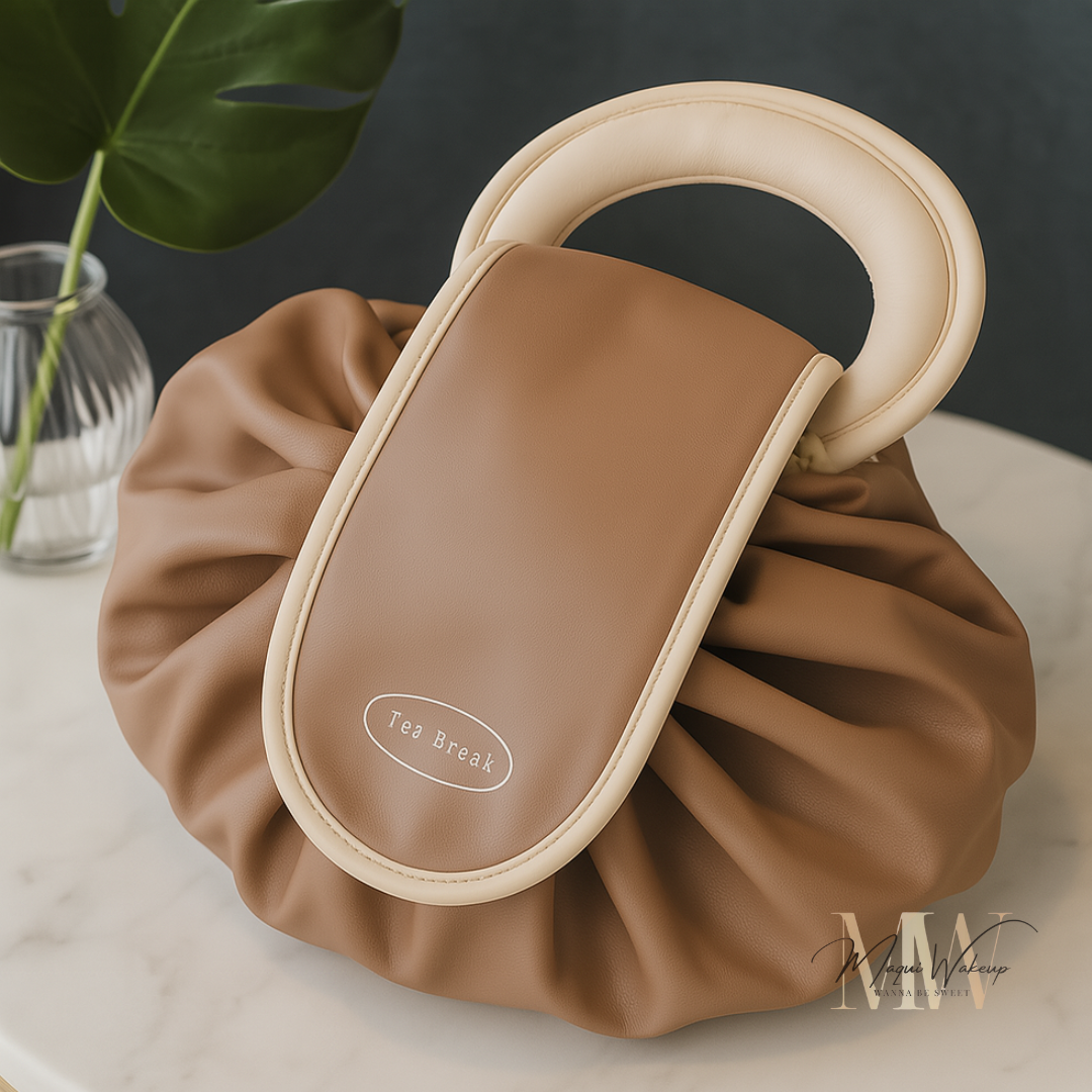 Bolsa de maquilhagem/skincare TeaBreak Bag – Castanho 1