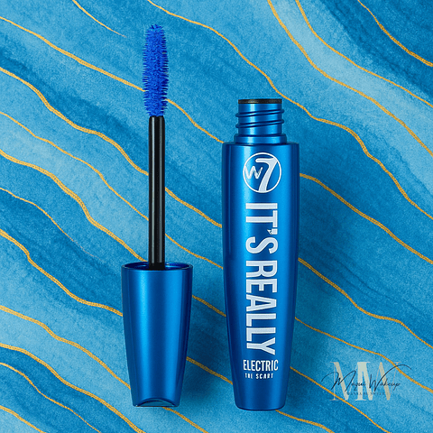 W7 - Máscara de Pestanas It’s Really W7 - Cor Blue Electric