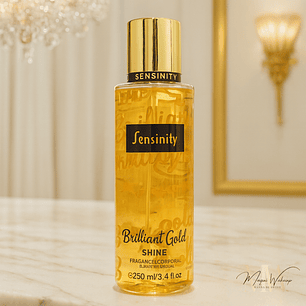 Sensinity - Bruma Corporal Brilliant Gold Shine (feminino)