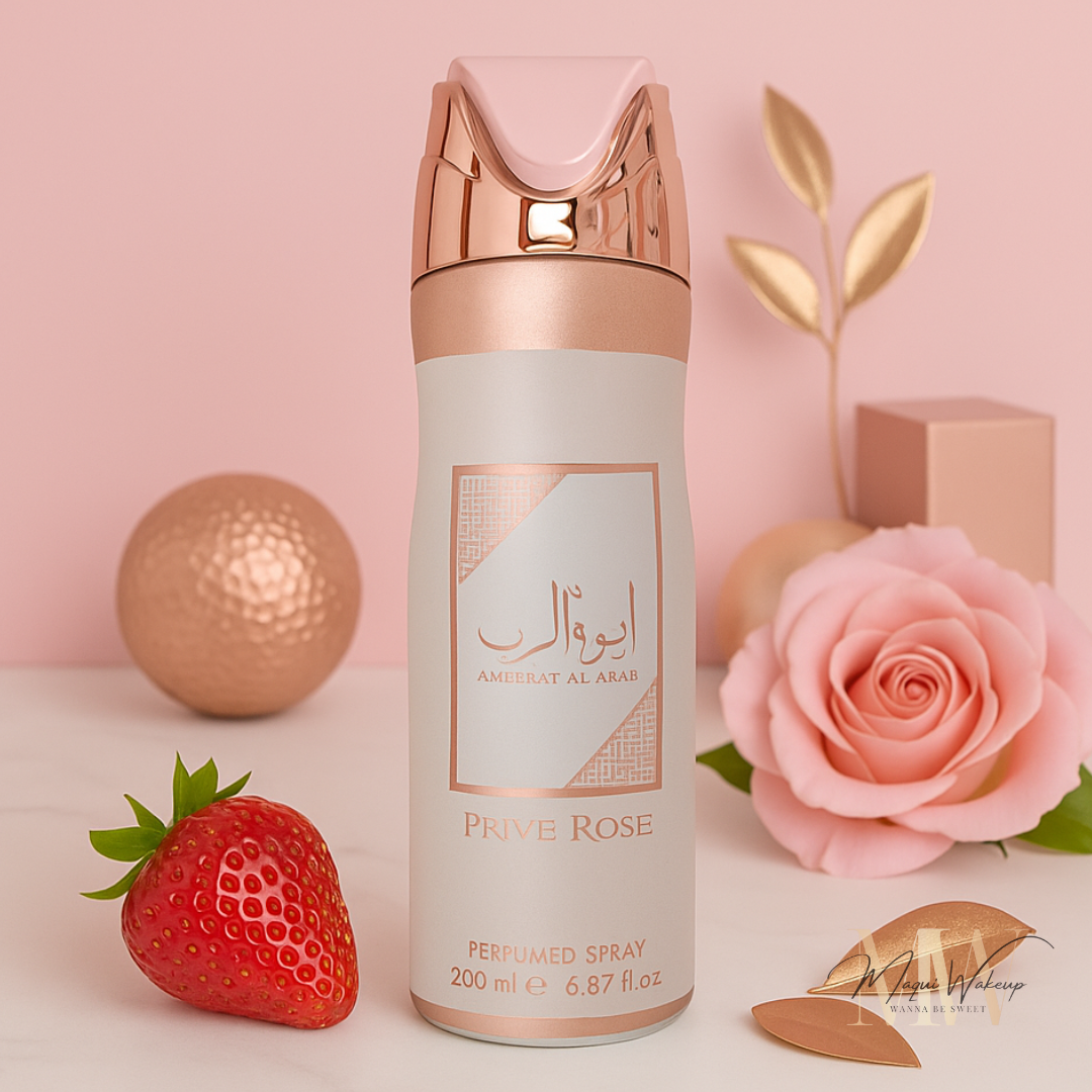 Lattafa - Spray Perfumado Ameerat Al Arab Prive Rose (200ml) 1